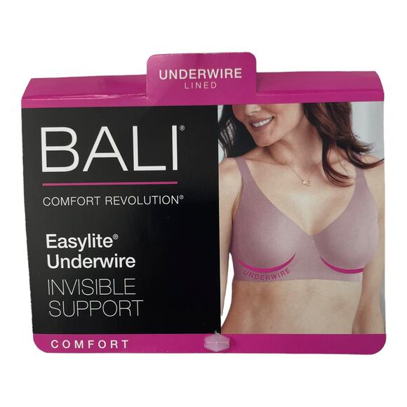 Bali Comfort Revolution Easylite Seamless Bra Comfort Flex Fit Size 2XL DF3498 - Picture 5 of 9